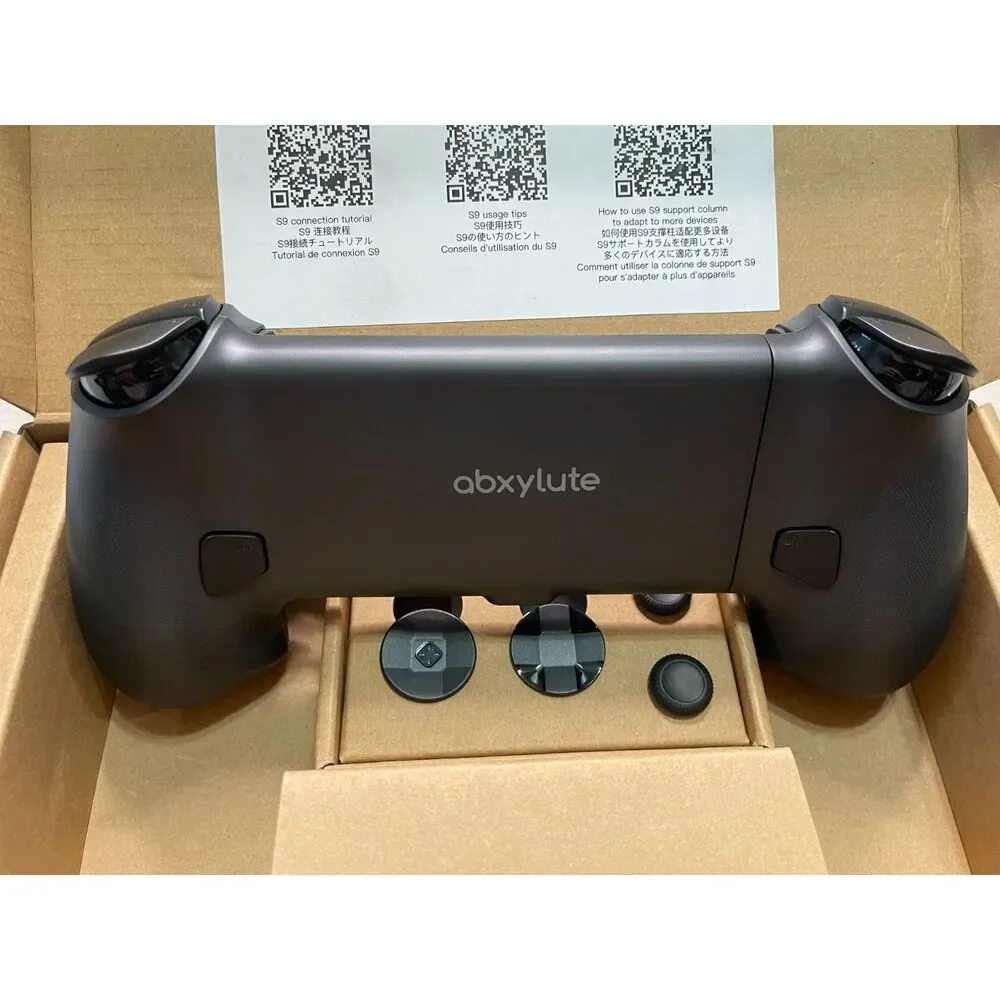 abxylute S9 Full-Size Bluetooth Type-C Mobile Gaming Controller for Switch iPhon
